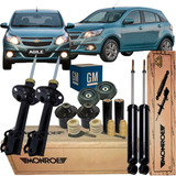 Amortecedores Monroe Kit E Coxins Originais Gm Agile