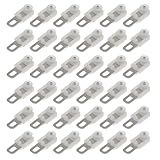 Amosfun 100 Peças De Ganchos De Teto De Polia De Cortina Resistentes Rolos Deslizantes De Trilho De Cortina De Plástico Para Tambor De Cortina Transportadores De Rolagem Roda De Cortina Branca De Aço
