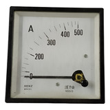 Amperímetro Voltímetro Analógico Renz Fm 96 0 500v