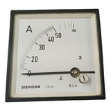 Amperímetro Voltímetro Analógico Siemens Fm 96 0 500v