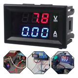 Amperimetro Voltimetro Display Led Som Bateria