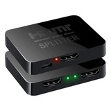 Amplificador Aw Hdmi Splitter De 1 A 2 Para Xbox Full Hd 4k 