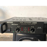 Amplificador Cíclotron W Power 3300 Em Ótimo Estado