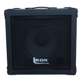 Amplificador Cubo Baixo Iron 100cb 10 50w Rms Cor Preto Voltagem 110v 220v bivolt