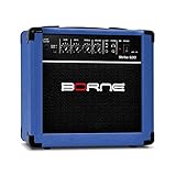 Amplificador Cubo Para Guitarra Strike G30 15w Azul Borne
