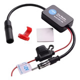 Amplificador De Antena Sinal Radio Am fm Automotivo Carro