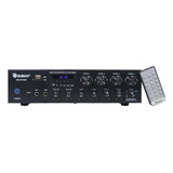 Amplificador De Áudio 400w Com Bluetooth Fm Casa E Comércio