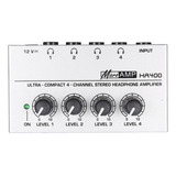 Amplificador De Áudio Audio Stereo Mini ha400 Ultracompacto