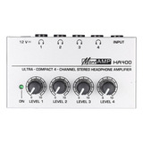 Amplificador De Áudio Mini Canais Ha400 Ultracompactos Com E