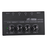Amplificador De Áudio Mini Ha400 Stereo Com Adaptador De Fon
