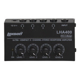 Amplificador De Fone 4 Canais Powerplay Lexsen Lha400