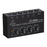 Amplificador De Fone De Ouvido Powerplay Behringer Ha400 4 C