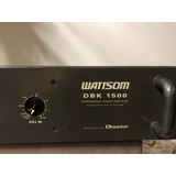 Amplificador De Potência Cíclotron Wattsom Dbk1500