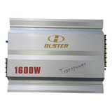 Amplificador De Potência H buster Hbm t310 1600w 3 Canais