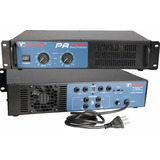 Amplificador De Potência New Vox Pa 600 300w Rms 4 8 Ohms