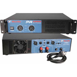 Amplificador De Potencia Pa 6000 New