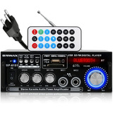 Amplificador De Som Briwax Bp 6151 Bluetooth Radio Usb 200w