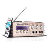 Amplificador De Som Briwax Bp 6152 Bluetooth Radio Usb 200w