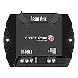 Amplificador Digital Iron Line Stetsom 400W 1 Canais 2 Ohms- IR400-1-2- Preto