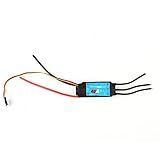Amplificador ESC Brushless Brushless ESC 60A Amplificador Motor Brushless Amplificador ESC Controlador Eletrônico De Velocidade ESC Sem Escova De 2 Vias Para RC Car Boat Hélice