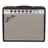 Amplificador Fender Vintage Modified Series 68 Custom Princeton Reverb Valvular Para Guitarra De 12w Cor Preto prata 120v