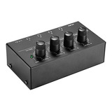 Amplificador Fone Ouvido 4 Canais Ha400 Powerplay Retorno