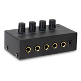 Amplificador Fone Ouvido 4 Canais Mx400 Powerplay Retorno 