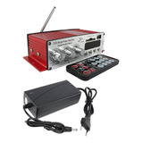 Amplificador Ma120 De Som Módulo Radio Usb Mp3 Receiver