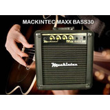 Amplificador Mackintec Maxx Bass 30 Para Baixo De 30w
