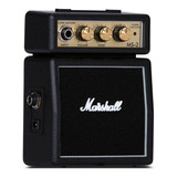 Amplificador Marshall Micro Amp Ms 2 Bk Guitarra De 1w Preto