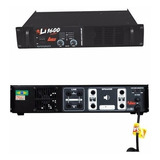 Amplificador Potência Leacs Li1600 Bivolt 800