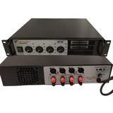 Amplificador Potência New Vox Nv4400 1600w Rms 4 Canais