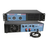 Amplificador Potencia New Vox Pa 8000 4000 Wts Rms