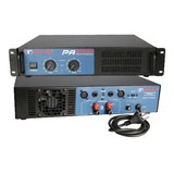 Amplificador Potência Pa 2800 1400w Rms Profissional New Vox Cor Preto Potência De Saída Rms 1400 W