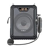Amplificador Profissional Portátil De Voz THOTEM A20- 25W De Potência E Acompanhado De 2 Microfones - O Kit Do Professor