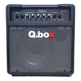 Amplificador Q box Bxs 60 Para Contrabaixo De 60w Cor Preto 110v 220v