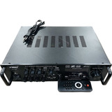 Amplificador receiver Som Bluetooth Mp3 Stereo 60w Le 707