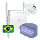 Amplificador Repetidor Sinal 5g Wifi 2 4g Vídeo Em Portug