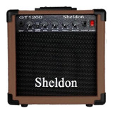 Amplificador Sheldon Gt1200 Combo 15w Marrom