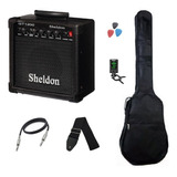 Amplificador Sheldon Gt1200 Guitarra 15w Preto