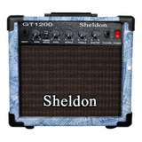 Amplificador Sheldon Gt1200 Transistor Para Guitarra