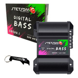 Amplificador Stetsom Digital Bass Db500 4 Ohms 1c 500w Rms