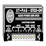AMPLIFICADOR UTILIFICADOR DE SEIS WATT LABS ST-PA6 RDL DE DESIGN DE RÁDIO- RESPOSTA DE FREQUÊNCIA- 35 HZ-20 KHZ- THD- 0-35-- Entrada- 10 KOHM- 400 MV -Nível De Linha-- Necessidade De Energia