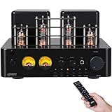 Amplificador Valvulado Juson Audio JTA50 Hifi Amp De Nível Básico Com BT 5 0 Controle Remoto AUX COAX Entrada Phono E USB Saída De Subwoofer 2 1 Canais Para Toca Discos
