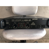 Amplificador Wattsom W Power 2200 Em Estado De Novo
