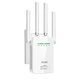Amplificador Wi-Fi 4 Antenas 300Mpbs Repetidor De Sinal Wifi Wireless Fácil Configuração WPS