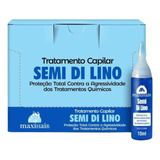 Ampola De Vitamina Maxihair 10ml Semi Di Lino Kit C 24un