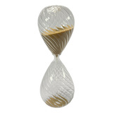 Ampulheta Decorativa Vidro Espiral 30 Minutos
