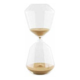 Ampulheta Mostarda Em Vidro 16 Cm Mart Collection