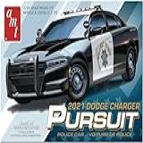 AMT 2021 Dodge Charger Police Pursuit Kits De Modelo Em Escala 1 25